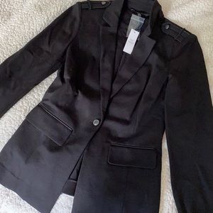 White House Black Marker ponte blazer jacket